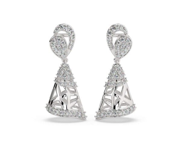 Silver Jhumki - 0001