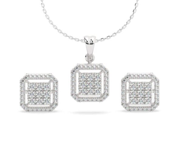 Silver Pendant Set - 0007