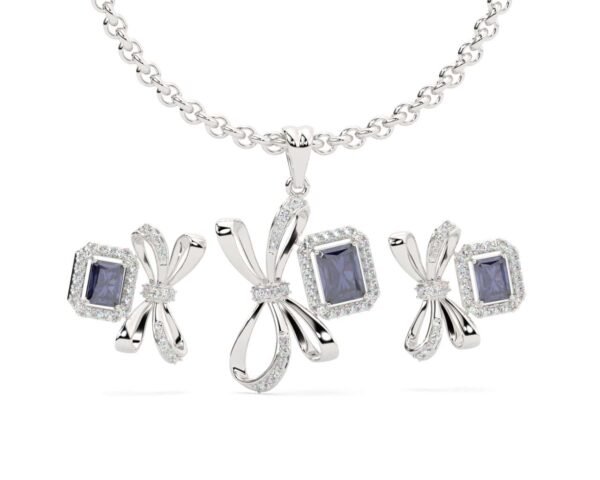 Silver Pendant Set - 0008