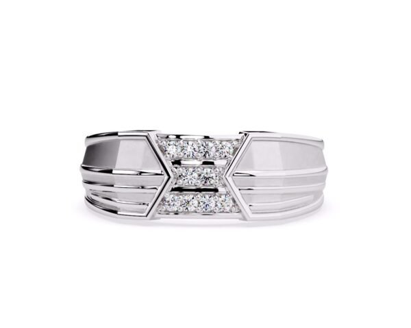 Men Silver Ring - 0005
