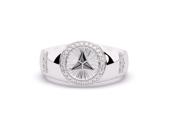 Men Silver Ring - 0008