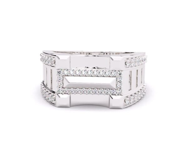 Men Silver Ring - 0012