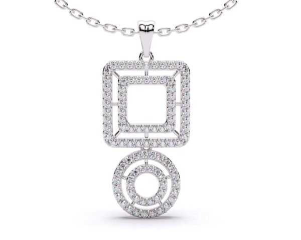 Women Silver Pendant - 0034