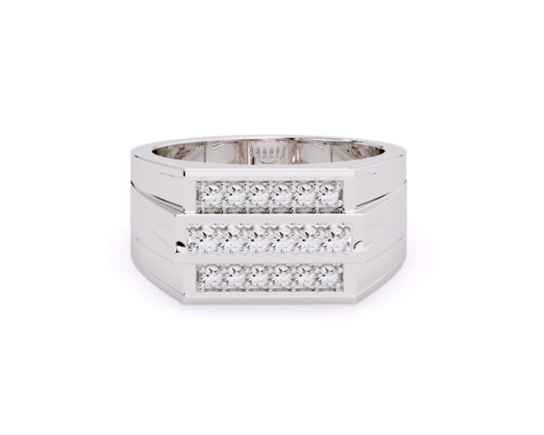 Men Silver Ring - 0014