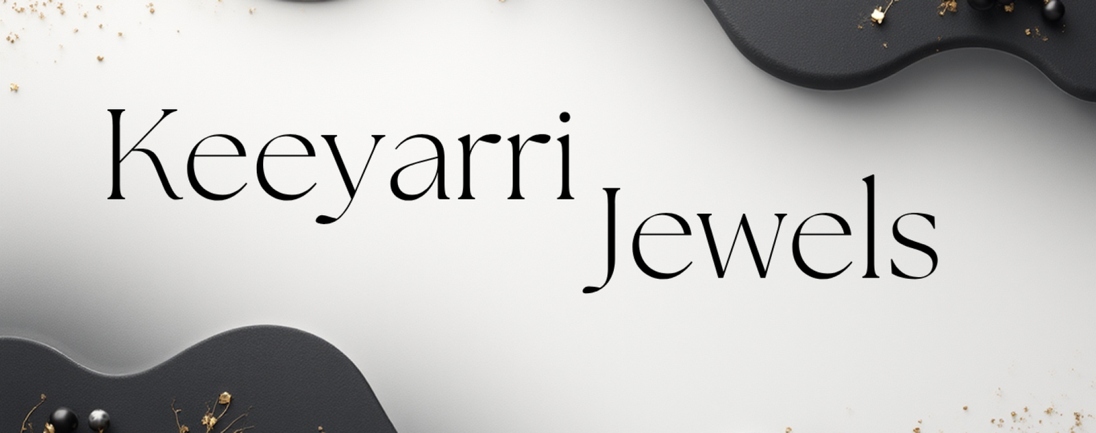 Jewelry Business Website in Cream White Dark Purple Modern Elegance Style 1